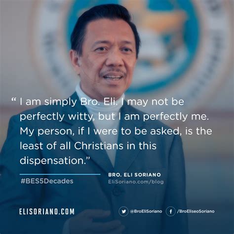 Bro. Eli Soriano Quotes .
